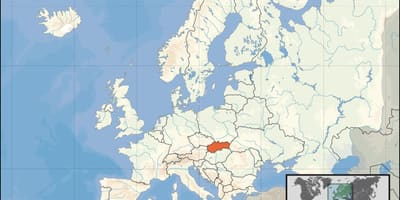 Գտնվելու Սլովակիայի աշխարհի քարտեզի վրա